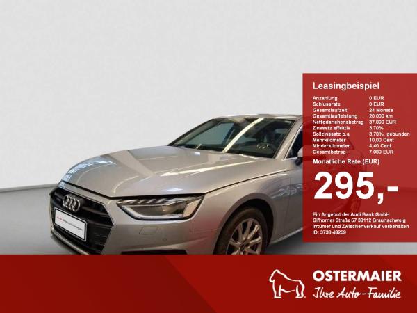 Abbildung Leasingangebot Audi A4