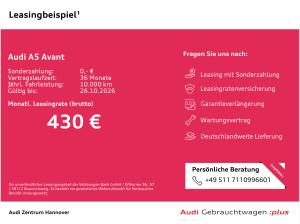 Audi A5 Avant 2.0 TFSI Kamera Navi virtual LED DAB