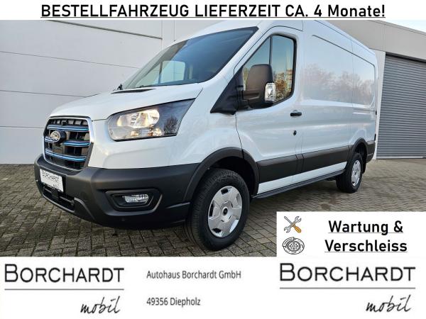 Ford Transit Elektro Kasten*350L2*Trend*269PS*Wartung & Verschleiss*AHK*360°*240km*