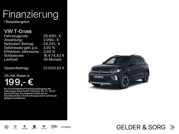 Volkswagen T-Cross R-Line 1.5 TSI RFK*Matrix*AHK*Digital