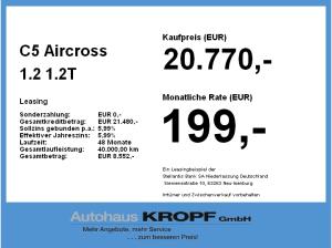 Citroën C5 Aircross 1.2 Navi,Sitzheizung,Tempomat