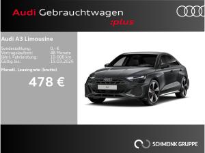 Audi A3 Limousine TDI S line Matrix AHK ACC HUD