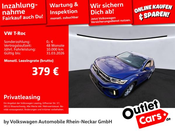 Volkswagen T-Roc 2.0 TSI R-Line DSG 4Motion Navi AHK Kamera uvm