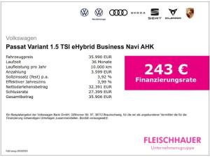 Volkswagen Passat Variant 1.5 TSI Business Navi AHK