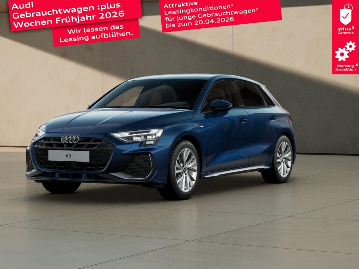Audi A3 Sportback 40 TFSI e S line Navi Komfortschlüssel Rückfahrkamera