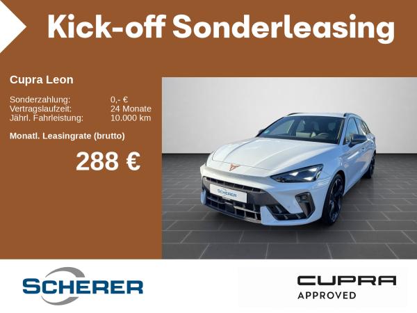 Cupra Leon Sportstourer 2.0 TDI DSG AHK RFK NAVI PDC SHZ ACC