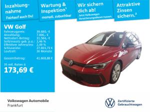 Volkswagen Golf VIII 2.0 TSI DSG GTI DAB+ LEDPlus BlackStyle DigitalCockpitPro HeadUpDisplay Pano KeylessAccess Area