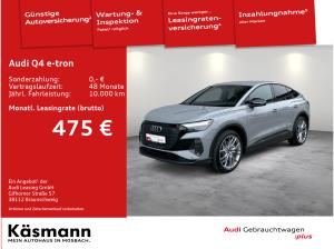 Foto - Audi Q4 e-tron Sportback 45 quattro *WINTERRÄDER*S line AHK HUD