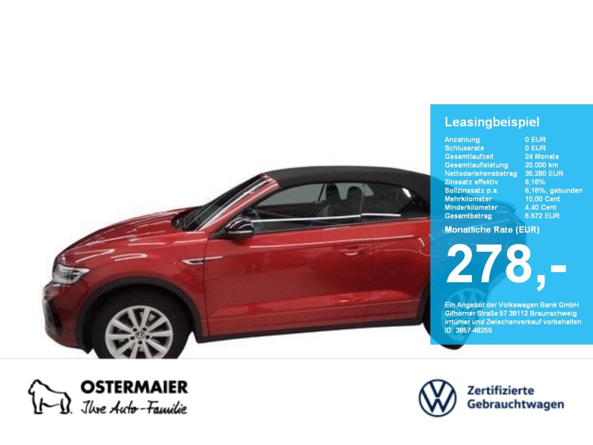 Volkswagen T-Roc Cabriolet R-LINE BLACK 1.5TSI DSG NP.58T STDHZG.AHK.KAMERA.19