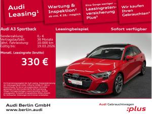 Audi A3 Sportback S line 30 TFSI S tr. AHK RFK HUD