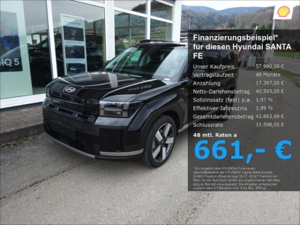 Abbildung Leasingangebot Hyundai SANTA FE