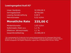 Audi A3 Limousine 30 TFSI NAVI+ KAMERA SITZHZG PDC KLIMA