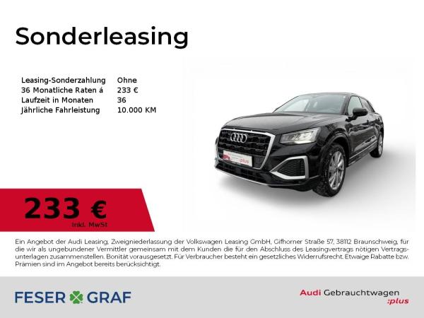Abbildung Leasingangebot Audi Q2