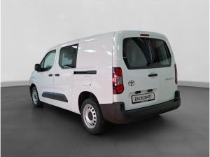 Toyota Proace City L2 Doppelkabine 🚧👷‍♂️ SOFORT VERFÜGBAR 5-türig Doka Meister 1,5 D-4D 74 KW (102 PS) 🚧👷‍♂️ Hecktüren vergla