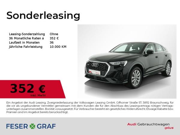 Audi Q3 Sportback 40 TFSI q. LED/Leder/R-Kamera/18 Zo