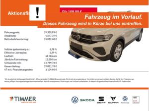 Volkswagen T-Cross 1.0 TSI LIFE +AHK +LED +ACC +CARPLAY +VI