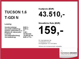 Hyundai TUCSON 1.6 T-GDI N Line *ACC*V-LED*NAVI*SHZ*KAM*