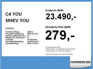 Citroën C4 YOU MHEV