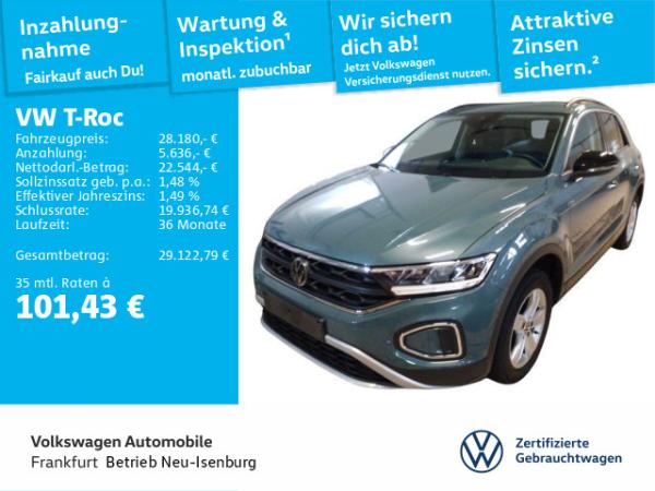 Volkswagen T-Roc 2.0 TDI DSG Goal Navi ACC DAB+ LED LaneAssist FrontAssist