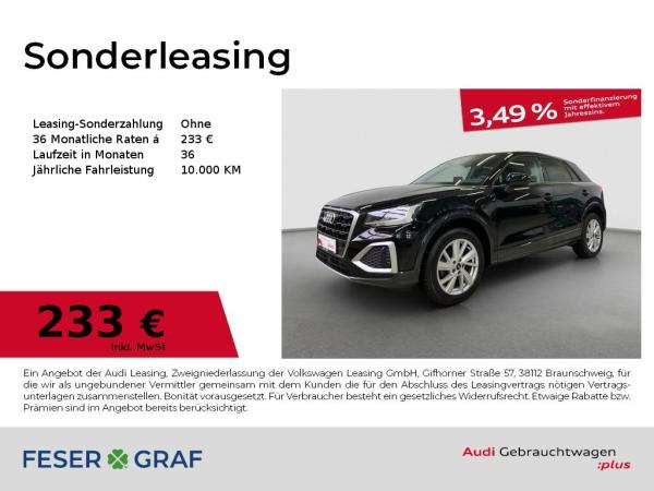 Abbildung Leasingangebot Audi Q2