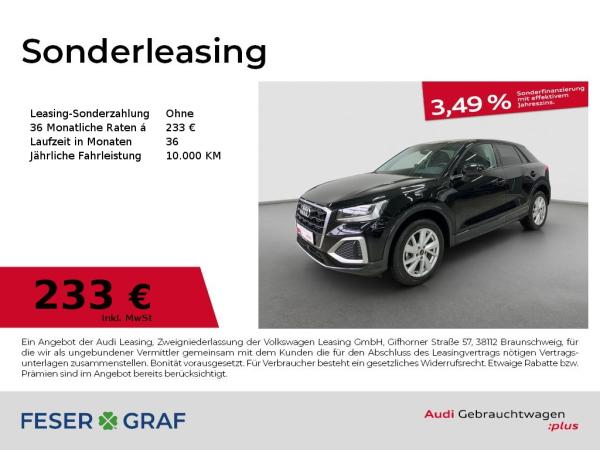 Abbildung Leasingangebot Audi Q2