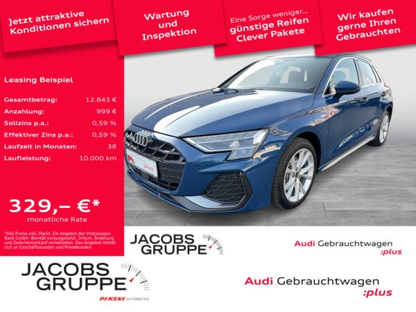 Audi A3 Sportback 40TFSIe S line/ACC/LED/Kam/Navi+/VC+