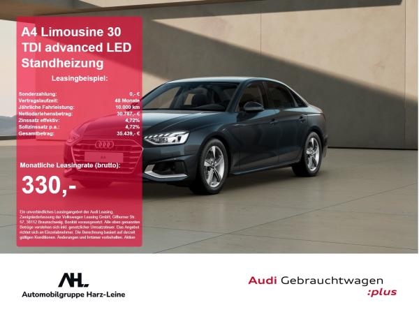 Audi A4 Limousine 30 TDI advanced LED Standheizung LM