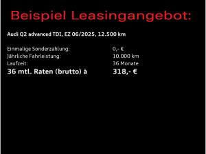 Audi Q2 advanced 35TDI S-tronic / MMI-Navi+, LED, AHK