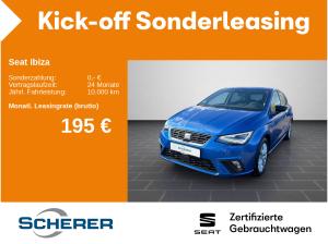 Seat Ibiza FR 1.5 TSI DSG NAVI RFK ACC SHZ GJR
