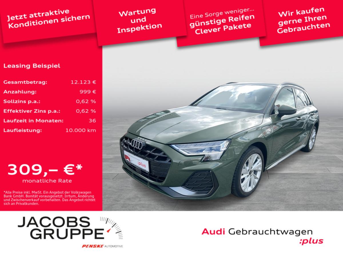 Audi A3 Sportback 40TFSIe S line/HuD/SONOS/ACC/AHK/LED/Kam/VC+