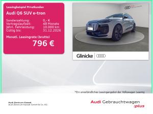 Audi Q6 e-tron Q6 SUV e-tron qu S line Matrix LED HuD B&O Pano