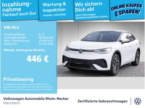 Volkswagen ID.5 Pro GAR2030 Navi Pano Wärmepumpe uvm