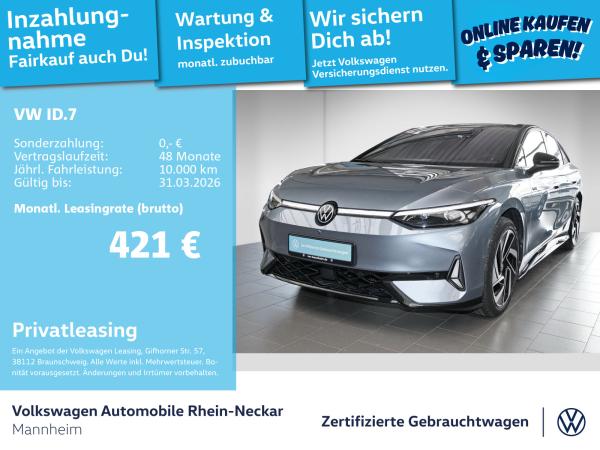 Volkswagen ID.7 Lim GTX Navi AHK Kamera uvm