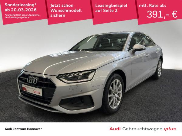 Abbildung Leasingangebot Audi A4