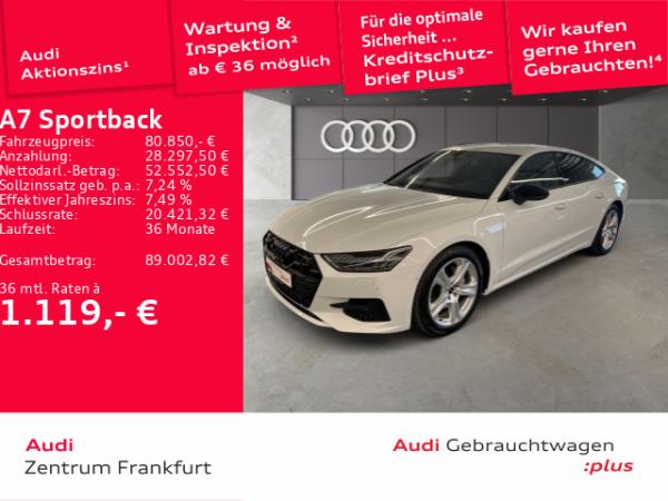 Audi A7 Sportback 50 TDI quattro tiptronic LASER HuD