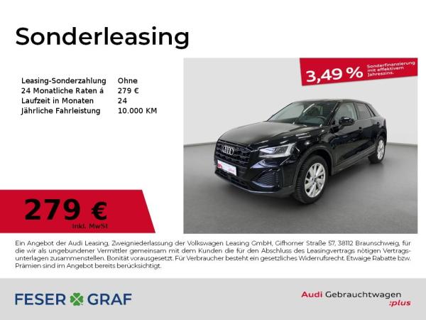 Abbildung Leasingangebot Audi Q2