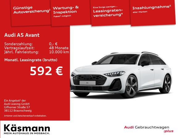 Audi A5 Avant e-hybrid qu S line AHK KAM ACC NAV
