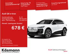 Audi Q6 e-tron qu WINTERRÄDER S line 360° HUD PANO MATRIX B&O LUFT