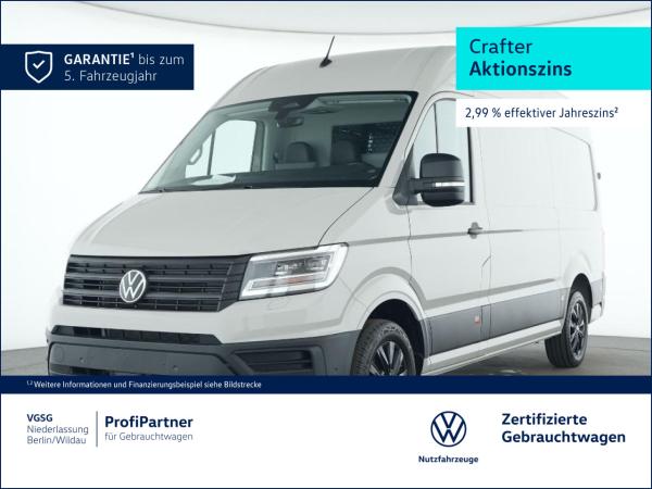 Volkswagen Crafter Kasten kurz Schwingsitz Navi PDC Klima ZV