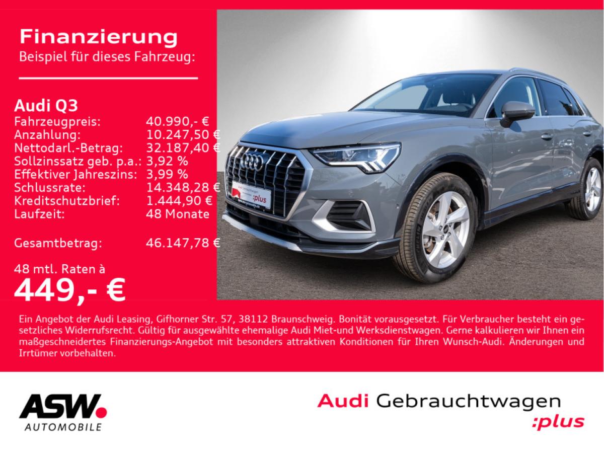 Audi Q3 SUV advanced 40TDI quattro NAVI LED RFK ACC // sofort verfügbar!!