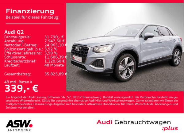 Audi Q2 advanced 35TDI Stronic NAVI LED AHK RFK SHZ// sofort verfügbar!!
