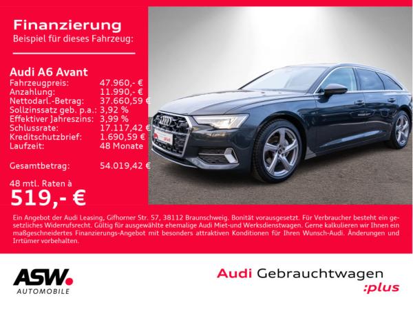 Audi A6 Avant advanced 40TDI Stroni LED Navi 360° AHK// sofort verfügbar!!