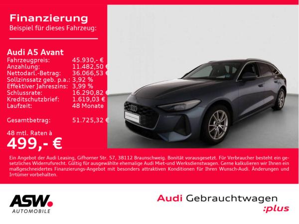 Audi A5 Avant TFSI quattro NAVI LED AHK ACC RFK SHZ // Sofort verfügbar!