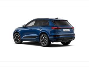 Audi Q6 e-tron edition one blue S line Pano Luft AHK B&O