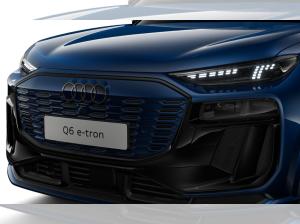 Audi Q6 e-tron edition one blue S line Pano Luft AHK B&O