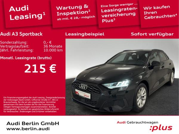 Abbildung Leasingangebot Audi A3