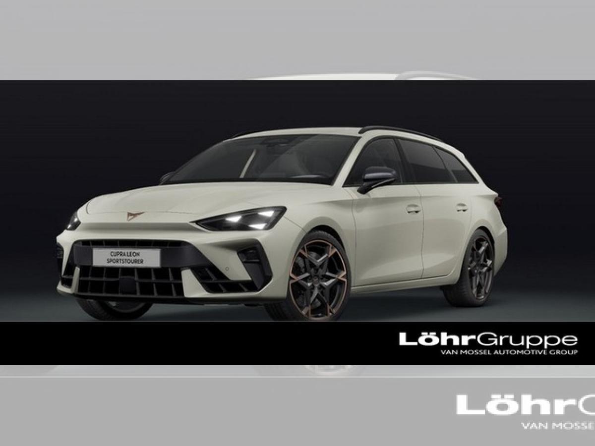 Cupra Leon Sportstourer VZ 2.0 TSI 7-Gang-DSG LED-Scheinwerfer, Rückfahrkamera, AHK Vorrichtung, Navi, Skyline