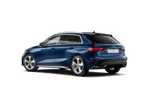 Audi A3 Sportback S line 30 TFSI, Leder, Head-Up, SONOS Sound, Kamera, 18 Zoll, 8-Fach bereift