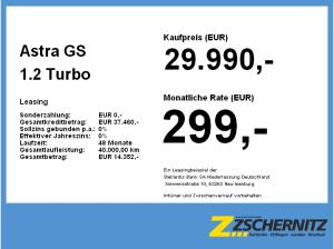 Opel Astra GS 1.2 Turbo **Gewerbehammer**