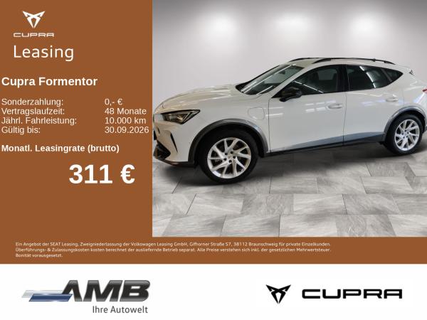 Abbildung Leasingangebot Cupra Formentor